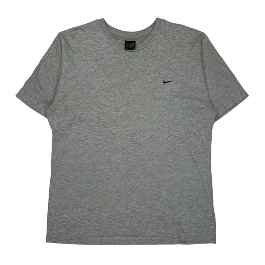 Nike T-Shirt - Medium Grey Cotton