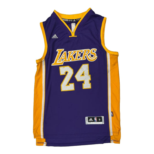 Lakers Adidas Kobe Bryant Jersey - Medium Purple Polyester