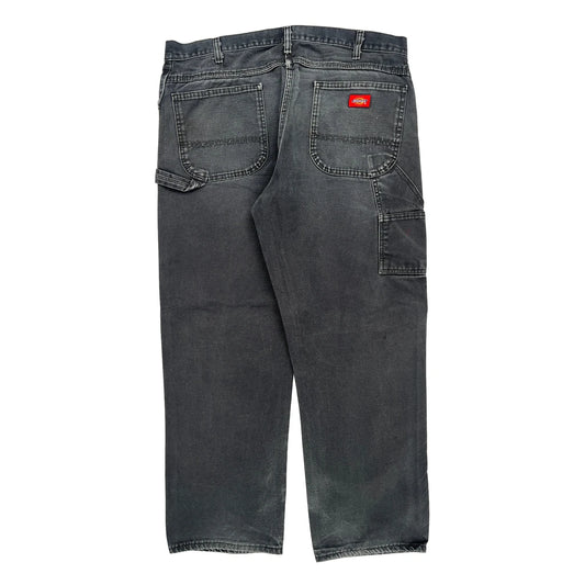 Dickies Carpenter Jeans - 38W 30L Grey Cotton