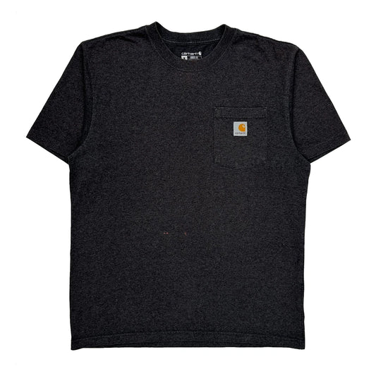 Vintage Carhartt T-Shirt - Medium Black Cotton