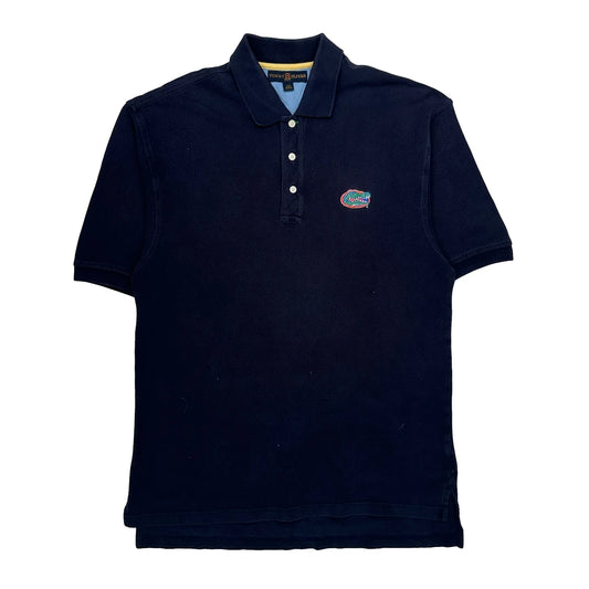 Vintage Tommy Hilfiger Polo Shirt - Large Navy Cotton
