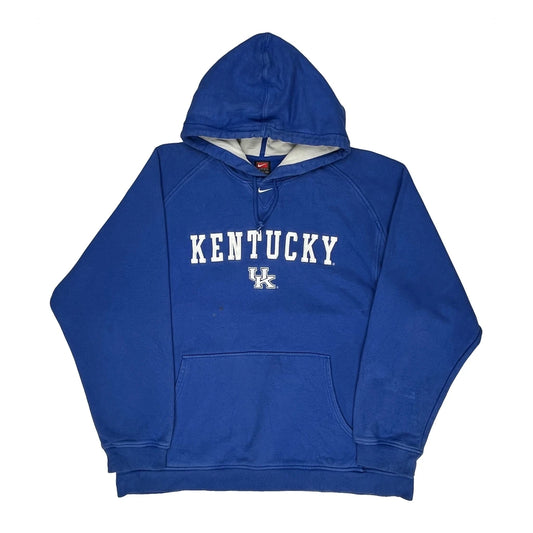 Vintage Kentucky Nike College Hoodie - XL Blue Cotton