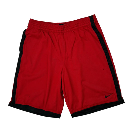 Vintage Basketball Nike Sport Shorts - Large Red Polyester