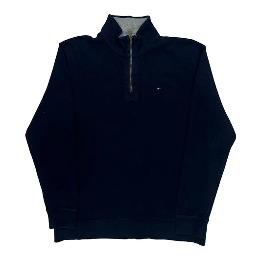 Vintage Tommy Hilfiger Jumper - XL Navy Cotton