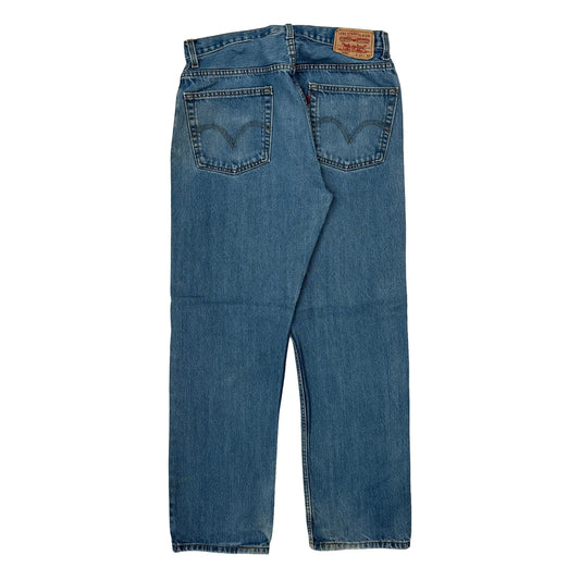 505 Levis Jeans - 31W 31L Blue Cotton
