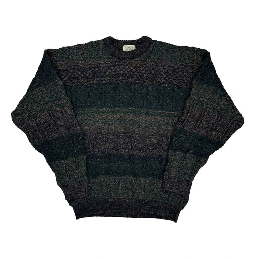 Made In Engalnd Unbranded Jumper - XL Green Wool