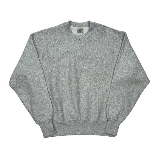 Lee Cross Grain Sweatshirt - XL Grey Cotton