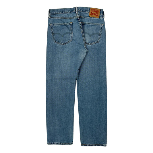 505 Levis Jeans - 32W 31L Blue Cotton