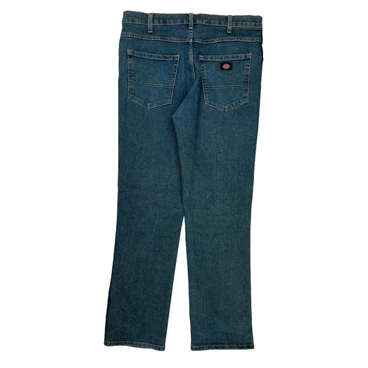 Dickies Jeans - 34W 32L Blue Cotton Blend