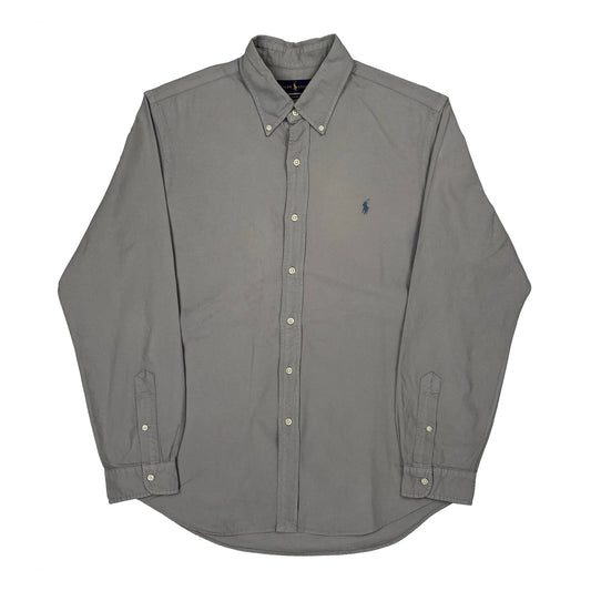 Ralph Lauren Shirt - Large Grey Cotton