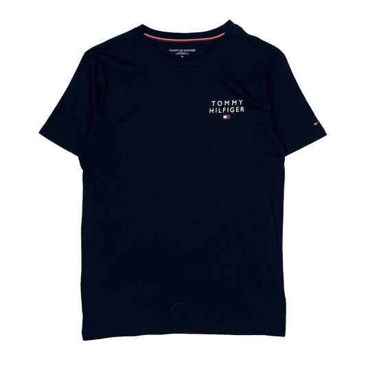 Tommy Hilfiger T-Shirt - Medium Navy Cotton
