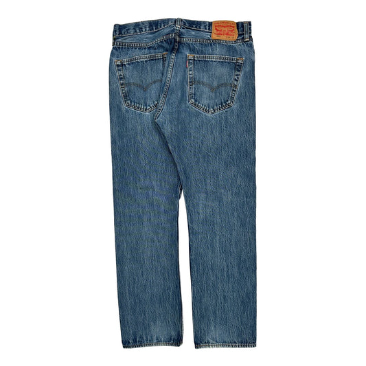 501 Levis Jeans - 33W 31L Blue Cotton