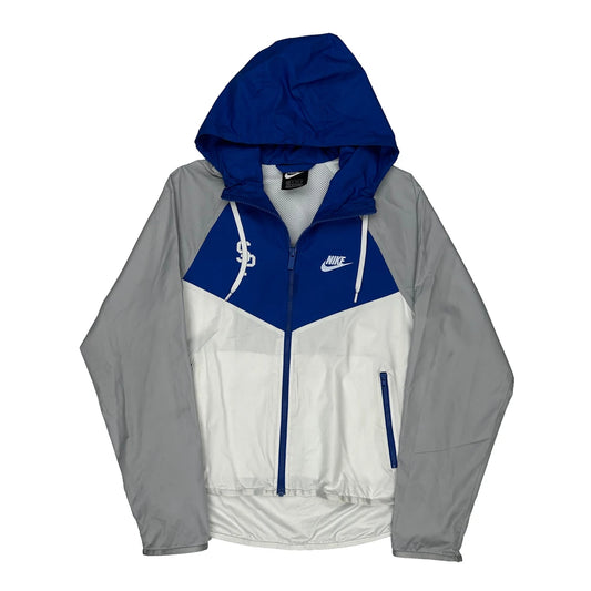Vintage Nike Windbreaker - XS Blue Polyester