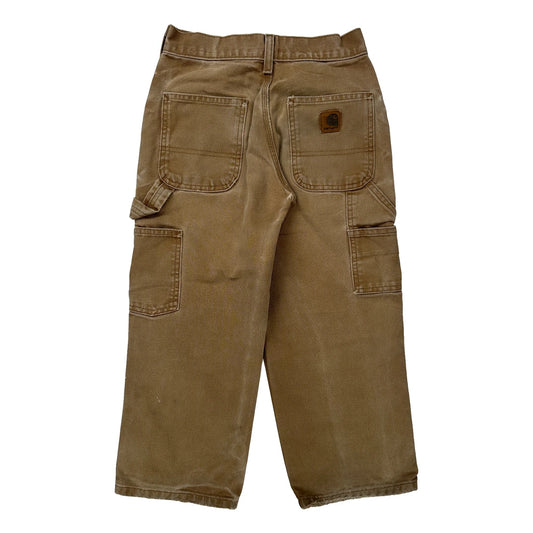 Age 6-7 Carhartt Carpenter Trousers - Small Brown Cotton