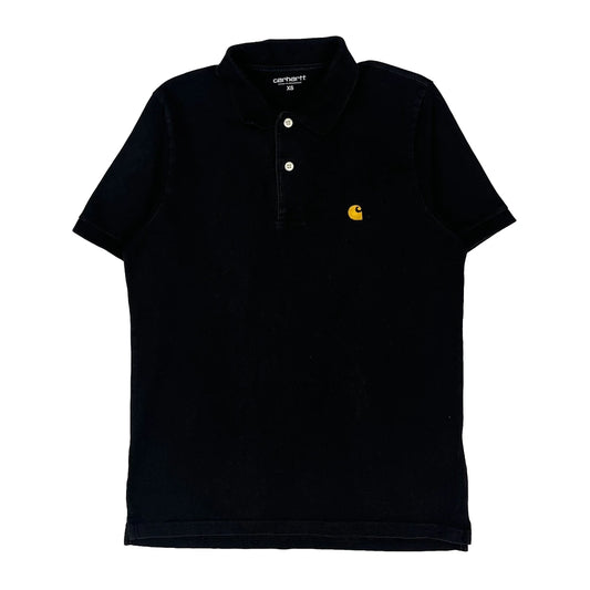 Carhartt Polo Shirt - XS Black Cotton