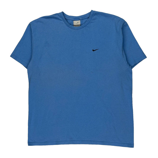 Nike T-Shirt - XL Blue Cotton