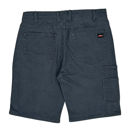 Dickies Carpenter Shorts - 34W 11L Grey Cotton