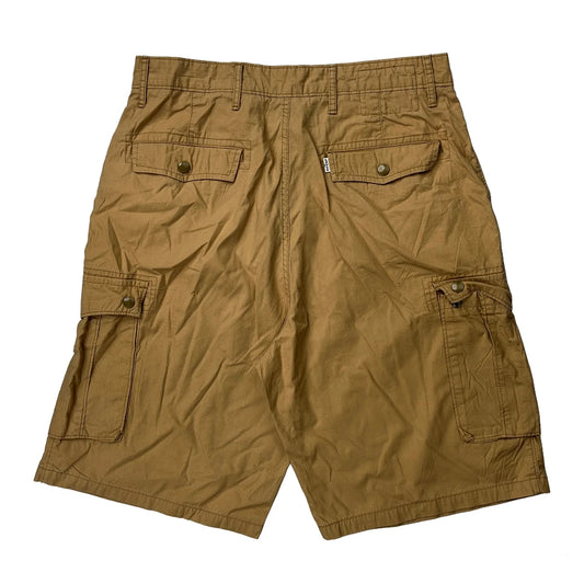 Levis Cargo Shorts - 32W 10L Brown Cotton