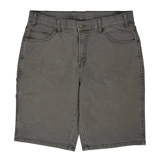 Vintage Dickies Shorts - 34W 11L Grey Cotton Blend