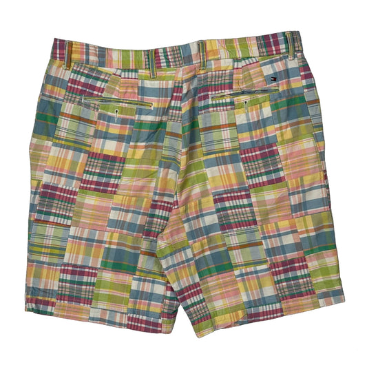 Vintage Tommy Hilfiger Checked Shorts - 36W 10L Multicoloured Cotton