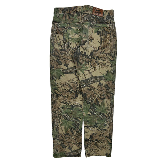 Vintage Duck Head Cargo Trousers - 32W 31L Camo Cotton