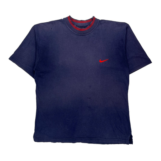 Nike Premier Nike T-Shirt - Large Red Cotton