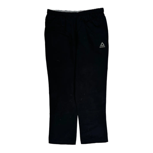 Vintage Reebok Joggers - Medium Black Polyester