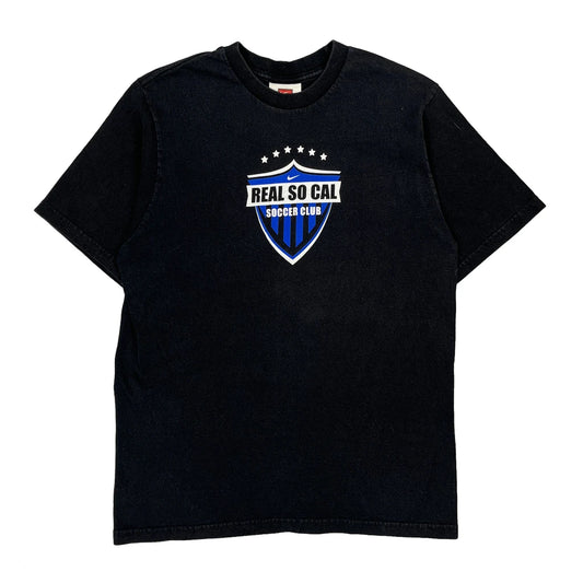 Real So Cal Soccer Club Nike Football T-Shirt - Large Black Cotton