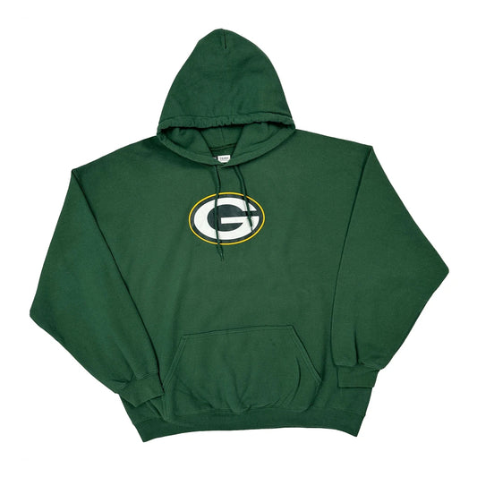 Green Bay Packers Nfl Hoodie - 2XL Green Cotton