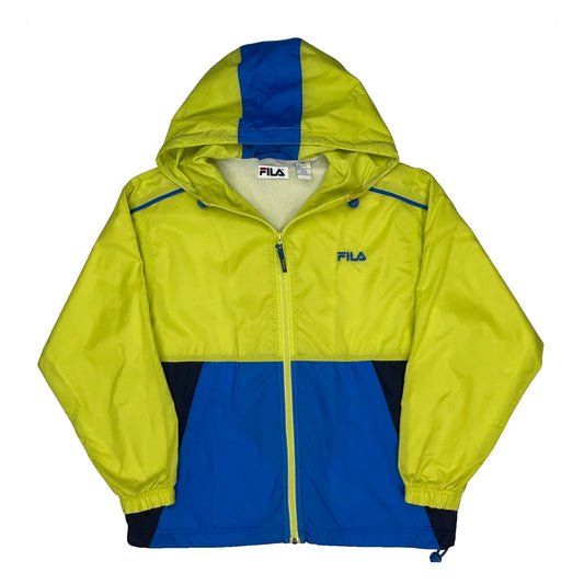 Fila Windbreaker - Medium Blue Nylon