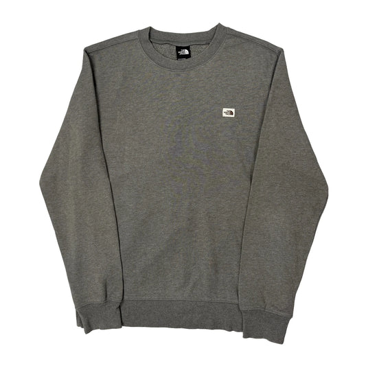The North Face Sweatshirt - Large Grey Cotton