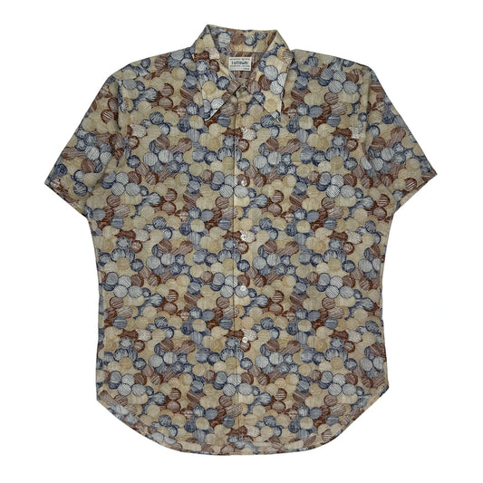 Hathaway Short Sleeve Shirt - Large Multicoloured Polyester Blend