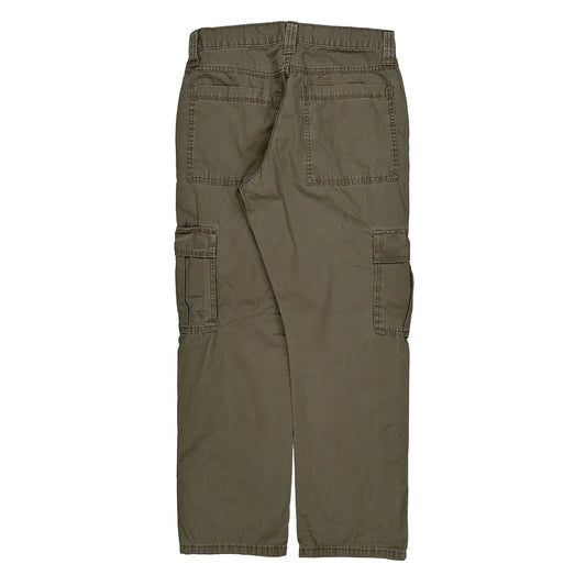 American Eagle Cargo Trousers - 30W 29L Khaki Cotton