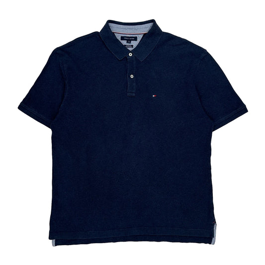 Tommy Hilfiger Polo Shirt - XL Navy Cotton