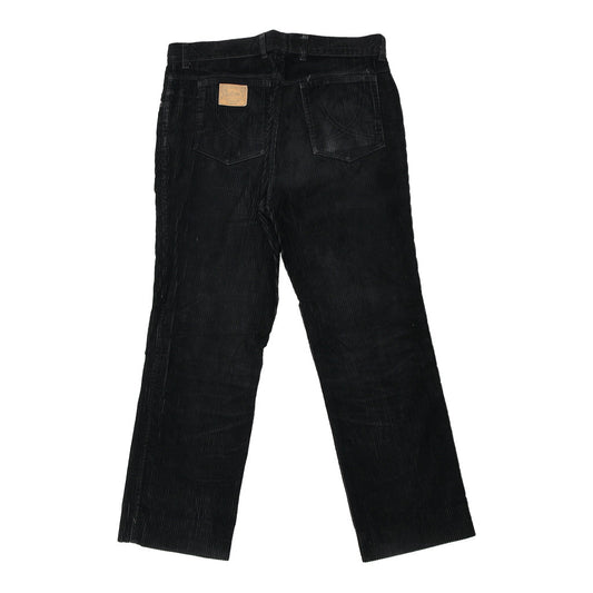 Vintage Lee Cord Trousers - 33W UK 14 Black Cotton