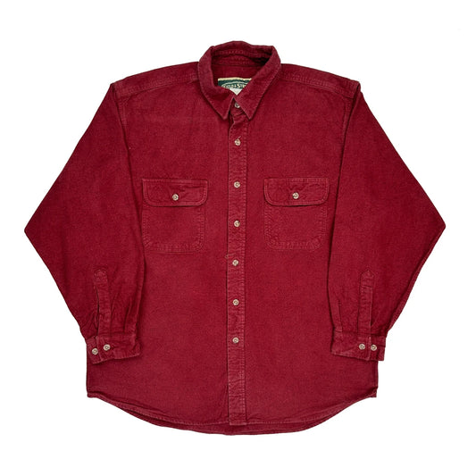 Field & Stream Shirt - XL Red Cotton