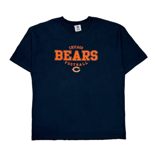 Vintage Chicago Bears Nfl T-Shirt - XL Navy Cotton