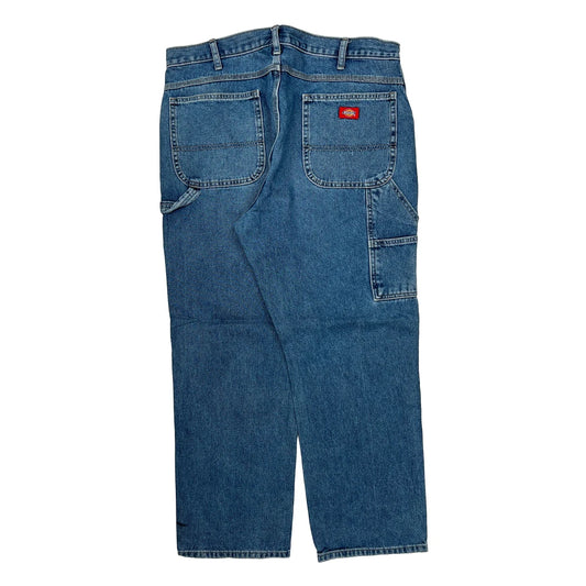 Dickies Carpenter Jeans - 36W 30L Blue Cotton