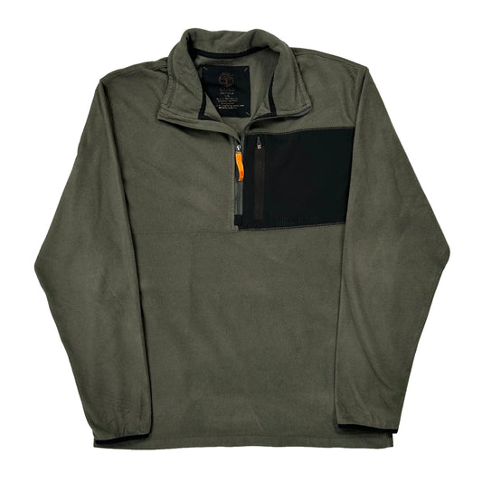 Vintage Timberland Fleece - Large Green Polyester