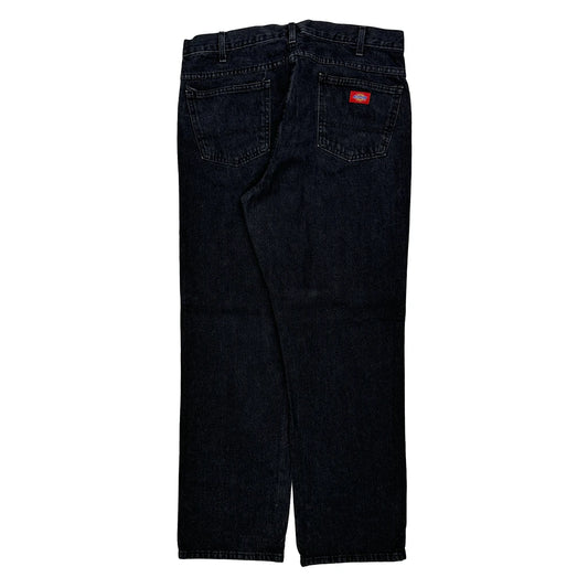 Dickies Jeans - 36W 32L Black Cotton