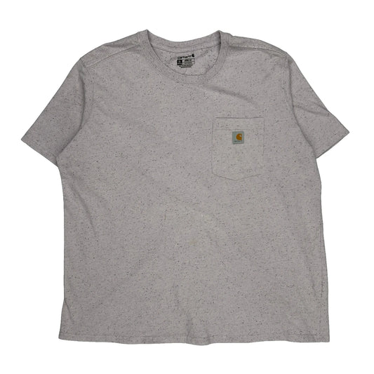 Carhartt T-Shirt - 2XL Grey Cotton