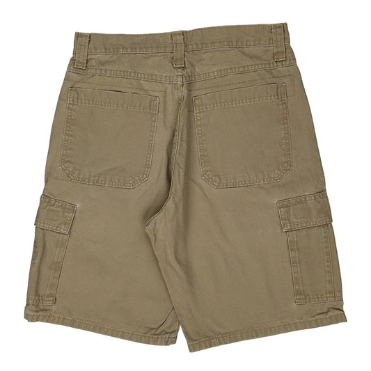 Wrangler Cargo Shorts - 30W 10L Beige Cotton
