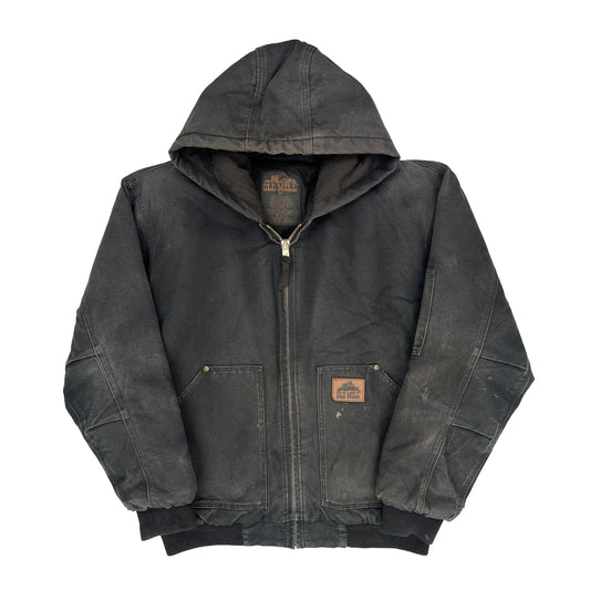 Old Mill Workwear Jacket - Medium Black Cotton