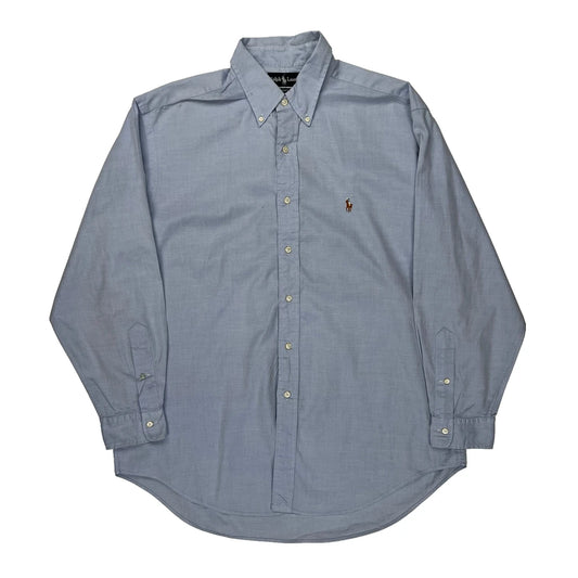 Ralph Lauren Shirt - Large Blue Cotton