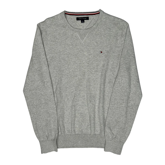 Tommy Hilfiger Jumper - Medium Grey Cotton