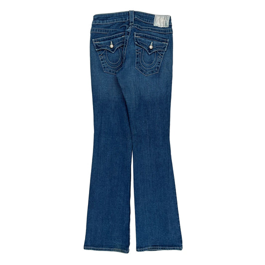 True Religion Boot Cut Jeans - 29W UK 8 Blue Denim