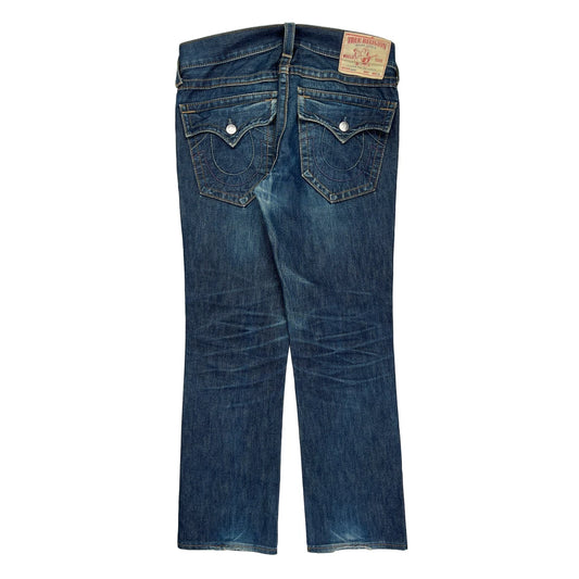 True Religion Boot Cut Jeans - 36W 33L Blue Denim