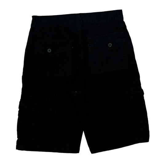 Vintage Southpole Cargo Shorts - 29W 11L Black Cotton