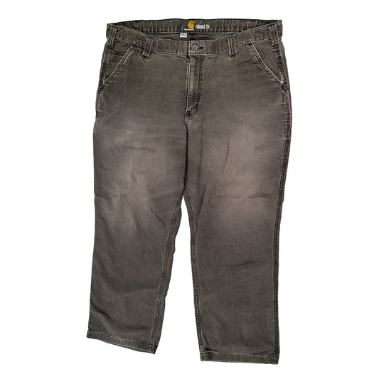 Carhartt Trousers - 38W 30L Grey Cotton