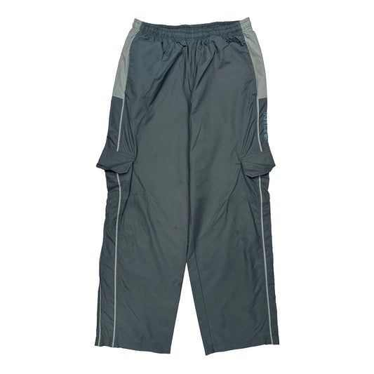 Vintage Nike Cargo Tracksuit - XL Grey Polyester